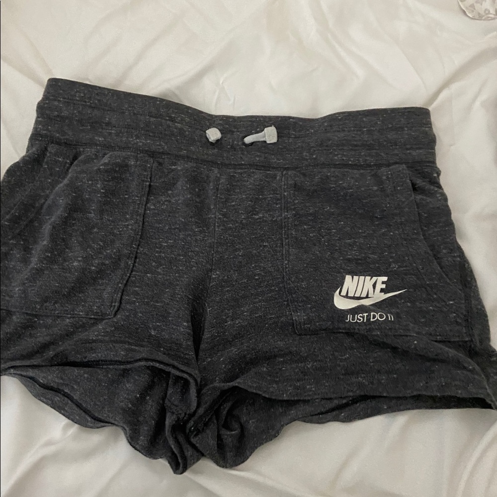 Grey Nike cotton shorts
